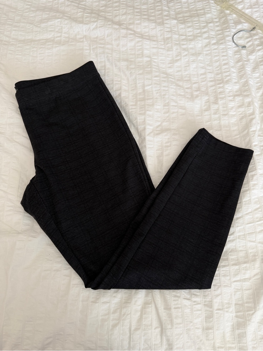 Willi Smith Black Slim Ponte Knit Pants